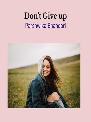 cover image of Don't give up